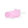 Healvian 5pairs Moisturizing Silicone Socks for Women Gel Foot Soaking Socks for Cracked Heels and Dry Feet Care for Hydration and Comfort view 2