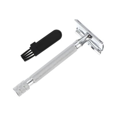 MERRYHAPY Double Safety for Men and Women Manual Shaving Comfortable Handle Travel-friendly Design for Everyday Use and Grooming Needs