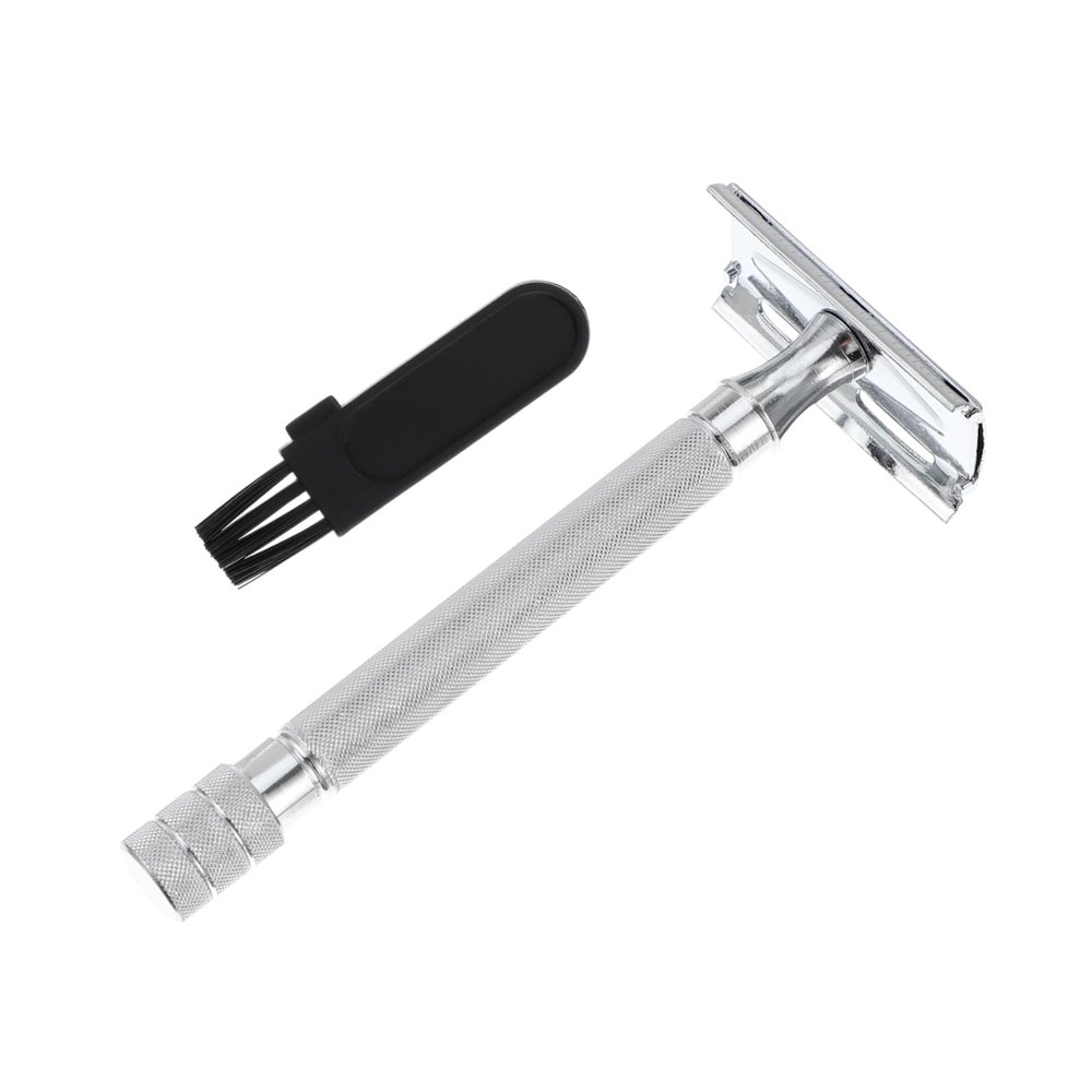 MERRYHAPY Double Safety for Men and Women Manual Shaving Comfortable Handle Travel-friendly Design for Everyday Use and Grooming Needs
