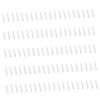 BIUDECO 100pcs Nipper Cover Tweezer Protective Cap Silicone Material Dead Skin Tweezers Cover Injured Prevention view 1