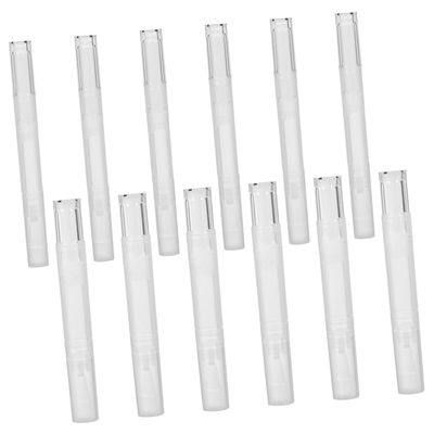12 Pack Empty Nail Oil Pens 3ml 5ml PP Refillable Tubes