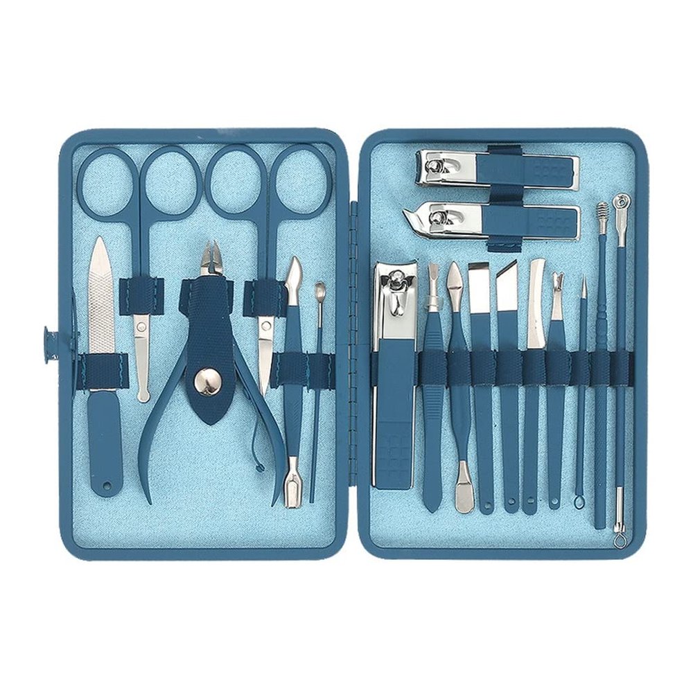 AFPSDLFJDLS Portable Nail Clipper Set Home Nail Clippers Stainless Steel Nail Clippers Set Nail Clippers(D)
