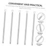 NOLITOY Stainless Steel Nail Remover Set Cuticle Cleaner Tool Gel Nail Scraper Pusher Tool Cuticle Remover view 4