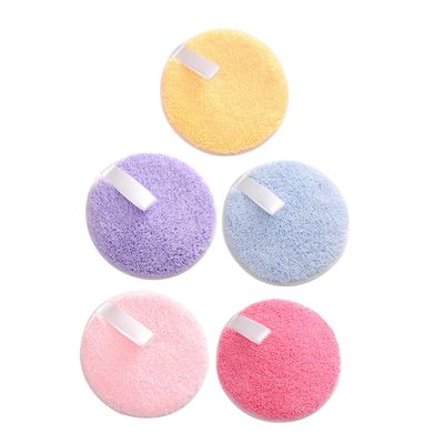 Baluue 5pcs Makeup Pads Sponges Face Cleaning for Women Reusable Setting Powder Puff