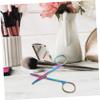 HAPINARY 2pcs Facial Hair Scissors for Precision Trimming of Eyebrows Nose Hair Beard Rounded Tip Design for Safe Grooming view 4