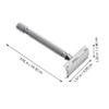 BIUDECO Men's Manual Shaving Razor Metal Scraper Double Safety Razor Beard Trimmer Shaving Tool Brush view 2