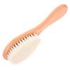 AUTSUPPL 1pc Bathing Brush for Hair Clipping Brush Solid Wood Handle for Gentle Detangling and Cradle Cap Care view 1