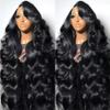 13x6 HD Lace Front Wigs Human Hair Body Wave Lace Front Wigs for Black Women Glueless Wigs Human Hair Pre Plucked with Baby Hair 200 Density Brazilian Human Hair Wig Natural Color 20 Inch view 4