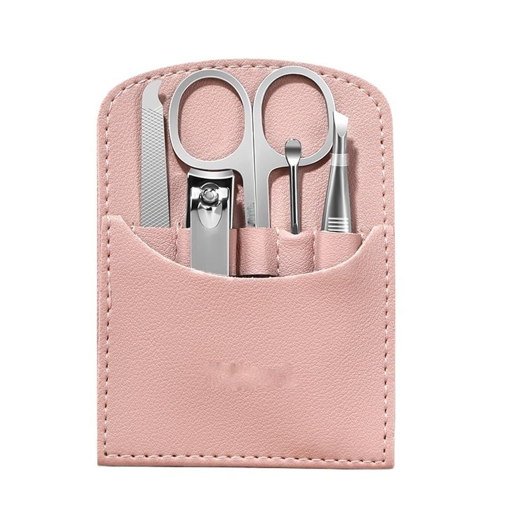 AFPSDLFJDLS Portable Nail Clipper Set Home Nail Clippers Stainless Steel Nail Clippers Set Nail Clippers