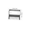 BIUDECO 4pcs Hair Clipper Limit Comb Kit Professional Clipper Guards Replacement Guards for Clippers Cutting Guides view 2