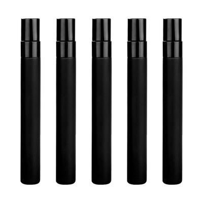 OHPHCALL 5Pcs 10ml Glass Perfume Bottle Sprayer, Refillable Travel Atomizer