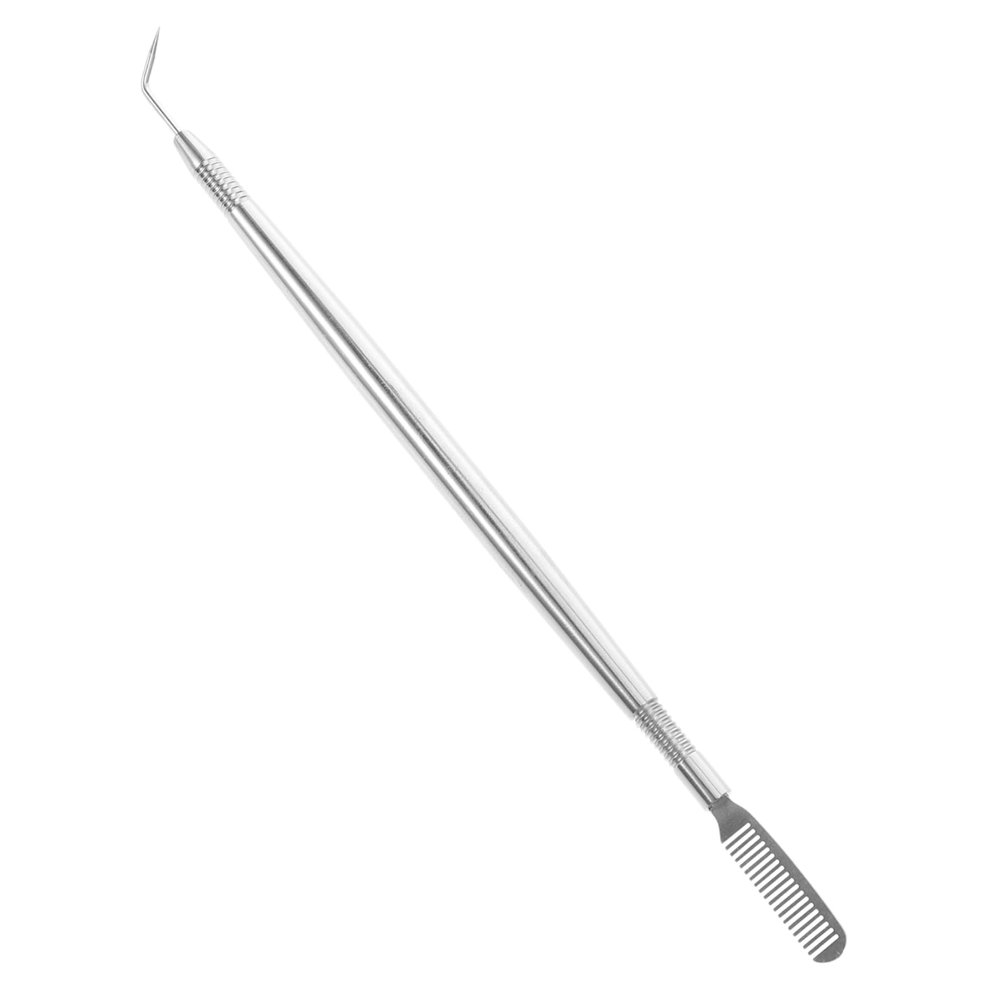 OHPHCALL Professional Eyelash Applicator Tool Heated Lash Comb for Lash Lifting Separation Portable Beauty Aid
