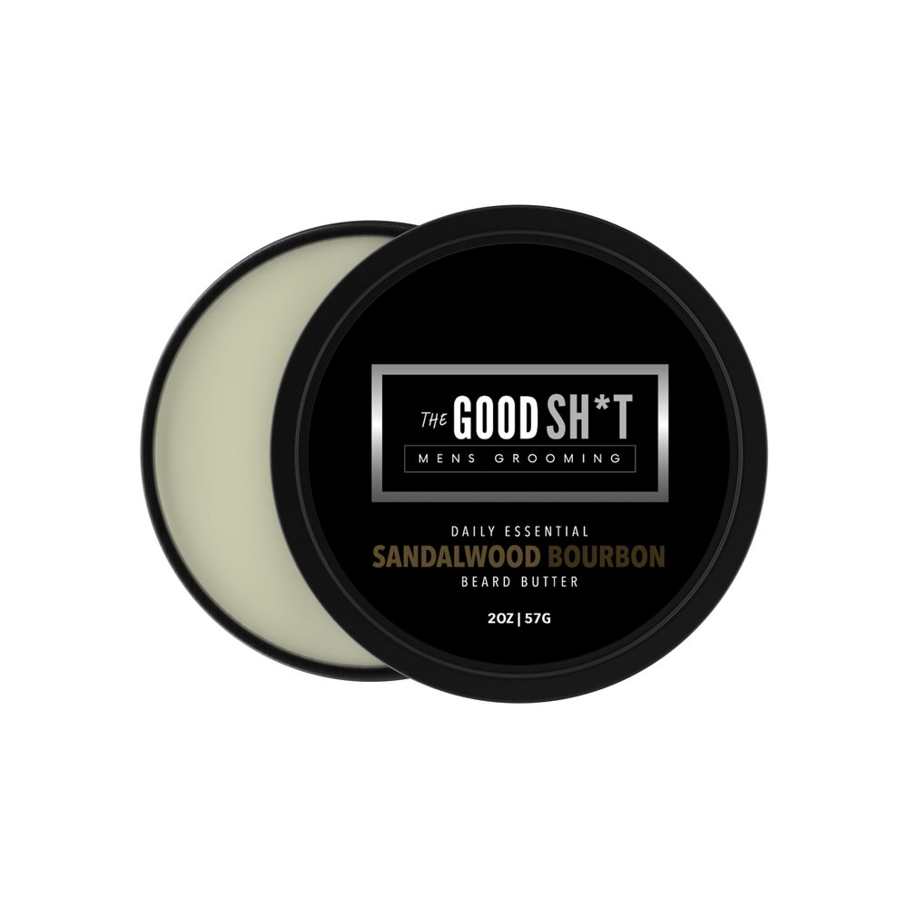 Beard Butter - The Good Sh*t For Men (2 Fl Oz, Sandalwood Bourbon)