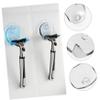 FOYTOKI 2pcs Razor Holder for Shower Suction Cup Razor Rack Wall-mounted Hanger Bathroom Organizer Fusion Holder view 4