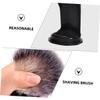 BIUDECO Beard Brush Set for Men Shaving Brush and Stand Hair Salon Grooming Tool view 4