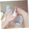 2Pcs Refillable Travel Bottle Pump Dispenser Set for Shampoo 250ml 450ml view 2
