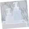 2Pcs Refillable Travel Bottle Pump Dispenser Set for Shampoo 250ml 450ml view 3
