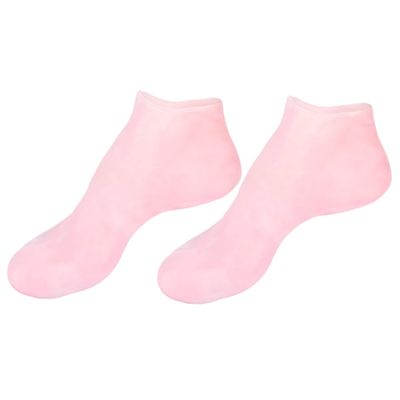 Beatifufu 1pair -Dry Moisturizing Socks for Cracked Heels Sebs Foot Care Pads Exfoliating and Hydrating Foot Treatment