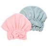 Beatifufu 2pcs Women Bonnet Hair Plopping Towel Dry Hair Cap for Haircare Butterfly Knot for Women view 1