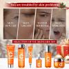 6-Piece Hydrating Skincare Set with Vitamin C & Niacinamide, Face Care Kit Includes Toner, Serum,Cleanser,Moisturizer, Eye Cream & Body Lotion | Unique Gift for Women view 4
