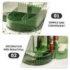 Alipis Sturdy Pet Makeup Organizer Box Vanity Counter Brush Holder Storage Bins for Skincare view 3