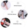 BIUDECO 2pcs Ergonomic Design Makeup Brush Cream Blush Brush for Foundation Powder Concealer view 4