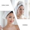 Beatifufu 2pcs Quick Dry Hair Cap for Women Cooling Hair Dryer Hat Absorbent Towel Wrap Bathroom Essentials view 2