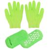Beatifufu Moisturizing Gloves and Socks Set for Dry Hands and Feet Overnight Hydration Breathable Design for Women for Spa and Daily Use view 1