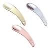IWOWHERO 3pcs Zinc Alloy Facial Cream Spoons Gold Silver Rose Gold Cosmetic Applicators for Skincare Moisturizers Masks Clean Easy to Use Dosage Control Spoons for Makeup and Beauty view 1
