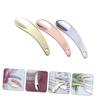 IWOWHERO 3pcs Zinc Alloy Facial Cream Spoons Gold Silver Rose Gold Cosmetic Applicators for Skincare Moisturizers Masks Clean Easy to Use Dosage Control Spoons for Makeup and Beauty view 4