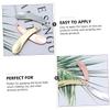 FOYTOKI 3pcs Zinc Alloy Makeup Spatula for Facial Cream Eye Cream Application Easy to Clean Design and Colors view 3