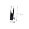 OHPHCALL Aluminum Alloy Sharpener for Eyebrow Pencil Double Side U-Shaped Slots Compact and Easy to Carry view 2