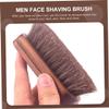Baluue Beard Men Bristle Brush Male Beard Grooming Kit Facial Shaving Brush Men's Daily Tool Design view 3