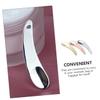 Beatifufu 3pcs Facial Cream Scoop Zinc Alloy Eye Cream Spoons for Precise Application Makeup Spoons for Beauty Products Convenient and Hygienic Cosmetic Tools Gold Silver and Rose Gold view 3