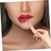 OHPHCALL 2pcs Silicone Lip Brush Applicator Soft Silicone Lipstick and Lip Balm Tool for Makeup Portable and Easy to Use for Daily and Professional Makeup Applications view 3