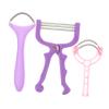 MERRYHAPY 3pcs Facial Hair Remover Spring Epilator for Women Chin Hair Removal Tool Portable Easy to Use Random Color view 1