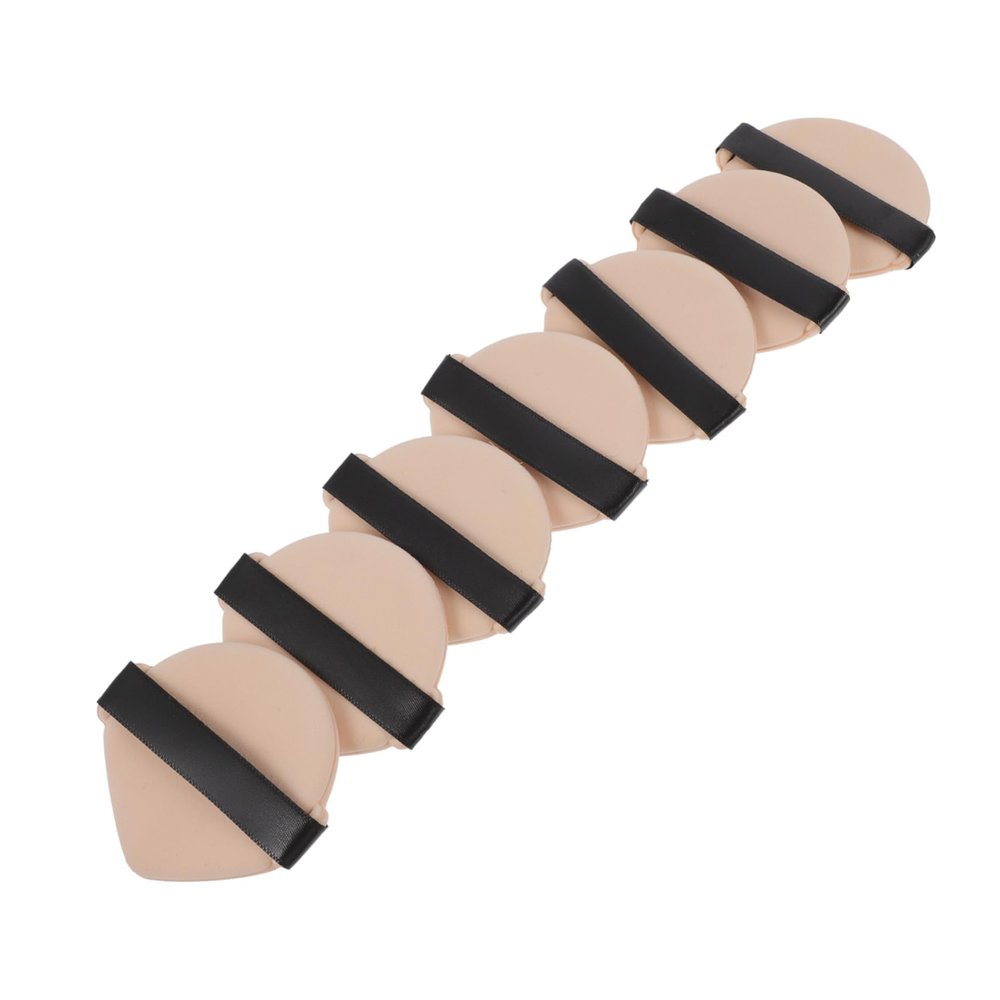 Baluue 7pcs Double Puff Foundation Makeup Face Powder Dry Wet Dual-sided Sponge