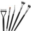 FRCOLOR 5pcs Scalloped Lash Brush Eyebrow Brush Mascara Fan Lash Separator Tool Makeup view 3
