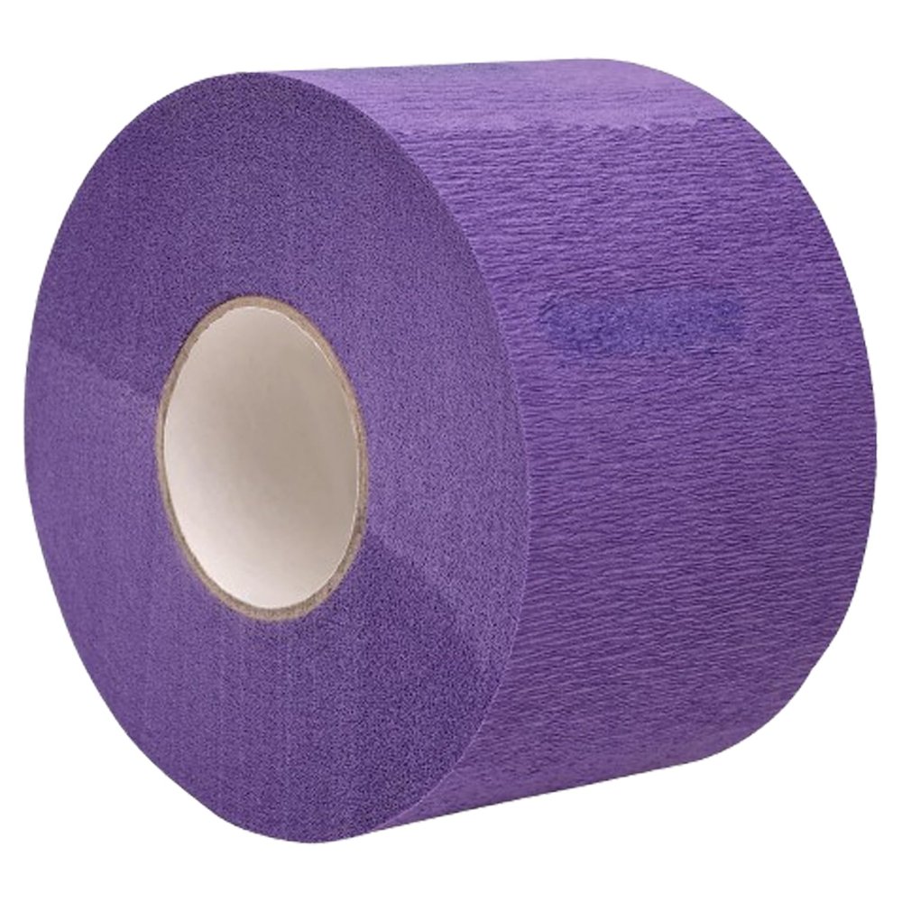 BFLCTTBD 1 Roll Barber Neck Strips for Hair Cutting Barber Paper Roll Barber Neck Band Haircut Styling Tool Barber Accessories Purple