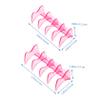 NOLITOY 30pcs Professional Hairdressing Tool Perm Curling Insulation Bar Clips Heat Insulation for Styling view 2