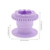 Beatifufu Makeup Brush Cleaner Cup Holder Brush Cleaning Bowl for Artists Women Makeup Tools Cleaner view 2