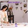 Beatifufu Makeup Brush Cleaner Cup Holder Brush Cleaning Bowl for Artists Women Makeup Tools Cleaner view 4