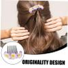 Beatifufu 4pcs Women Hair Side Combs Plumeria Flower Hair Combs Decorative Accessories for Girls Girls Clips view 2