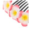 Beatifufu 4pcs Women Hair Side Combs Plumeria Flower Hair Combs Decorative Accessories for Girls Girls Clips view 3