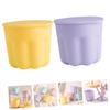 Gogogmee 2sets Makeup Brush Cleaning Bowl Silicone Rinsing Tool for Easy Cleaning of Beauty Brushes Compact Design for Makeup Tools view 2