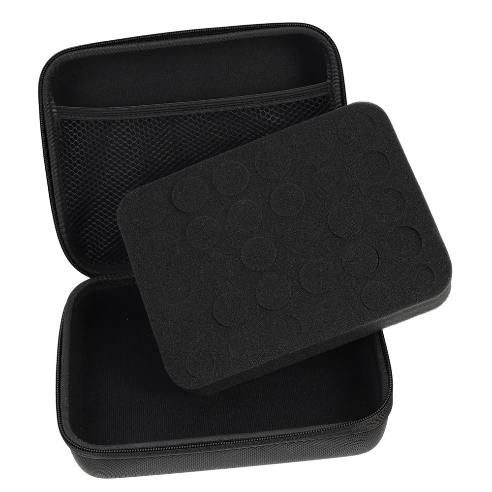 IWOWHERO 30grid Travel Essential Oil Organizer Serum Bottles Holder Essential Oil Accessories Case