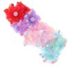 Beatifufu 4pcs Hair Bun Covers Women Hair Accessories Versatile Ponytail Holders for Dancers Nurses and Performers Red Purple Pink Green view 1