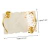 Halloween Nail Art Display Board, round White Mirror Mixing Palette view 2