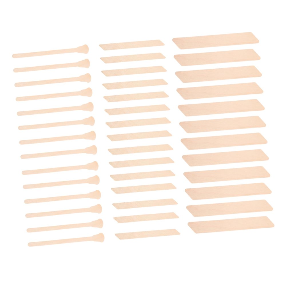 Mikinona 150pcs Body Wax Sticks for Women Home Waxing Kit Body Hair Waxing Strips Hair Removal Wax Applicator Stick