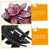 SOESFOUFU Duckbill Hairpin for Women Girls Large Hair Bow Clip Flower Back Hair Holder view 2